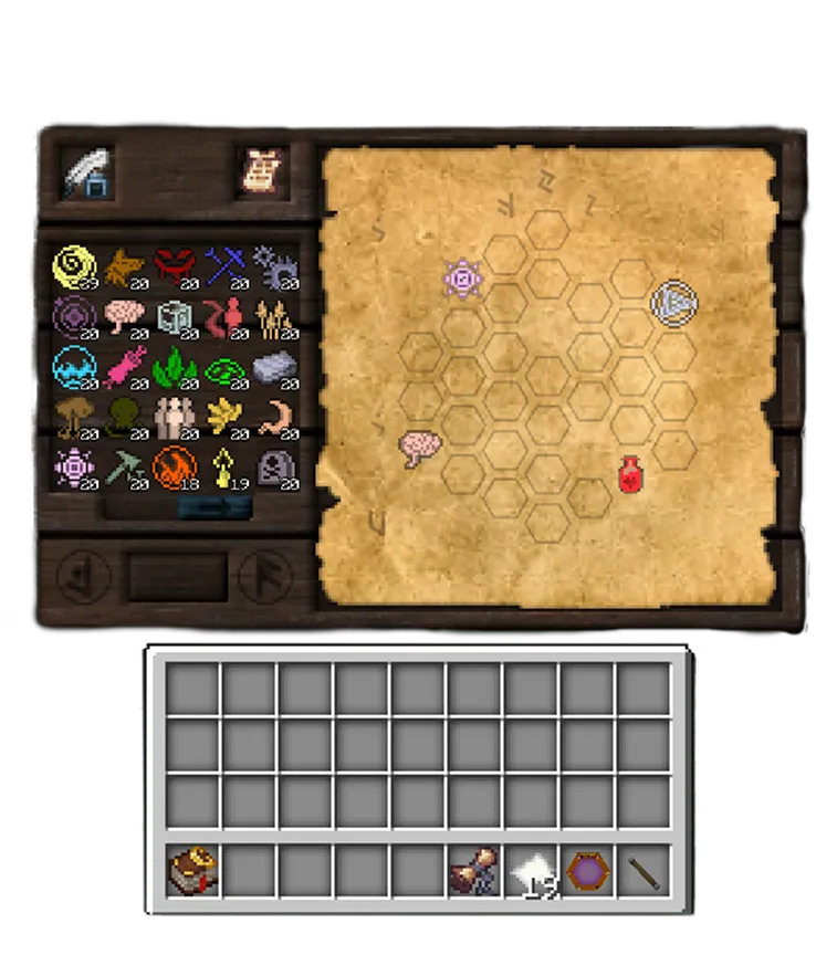 Интерфейс мода тауматургия